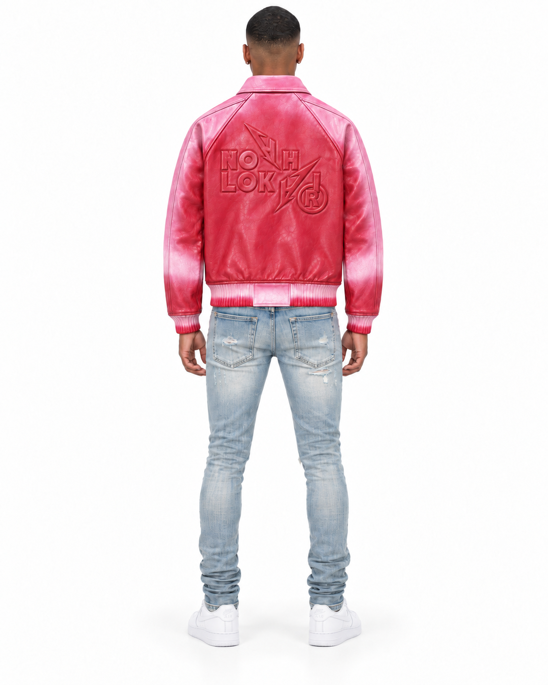 Rose Voltage Leather Jacket