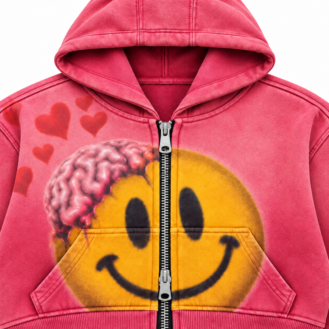 HEARTWIRED 350 GSM ZIP HOODIE